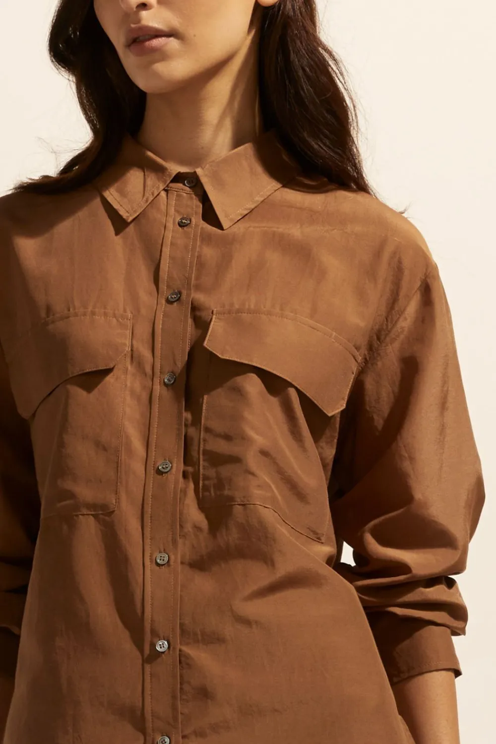zoe kratzmann Abroad Top-Caramel|Women Tops