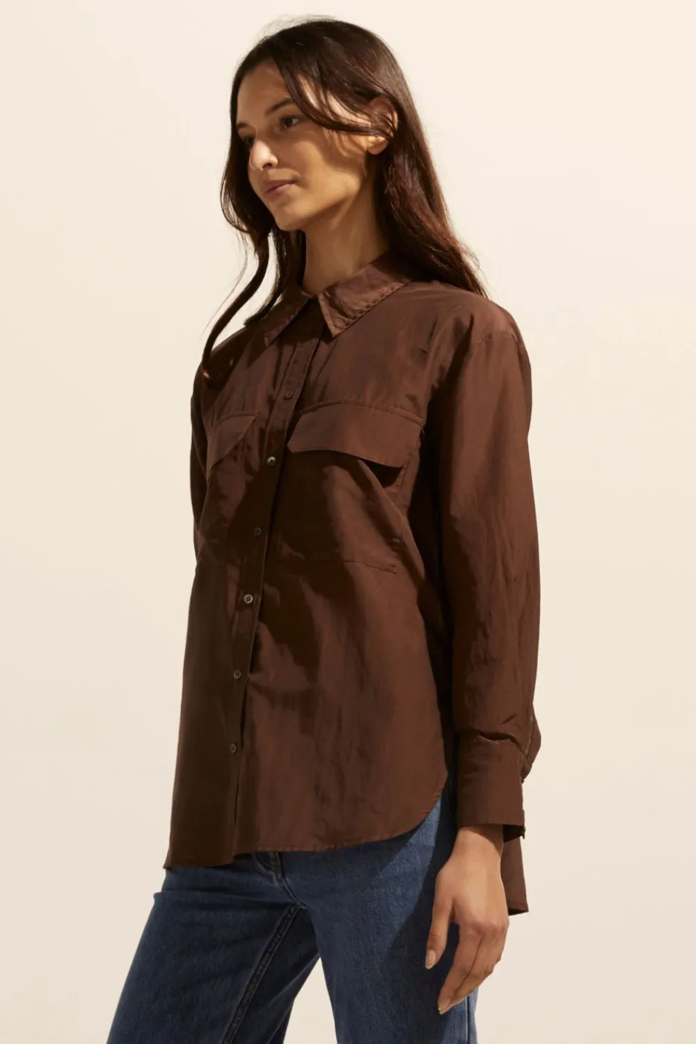zoe kratzmann Abroad Top-Chocolate|Women Tops