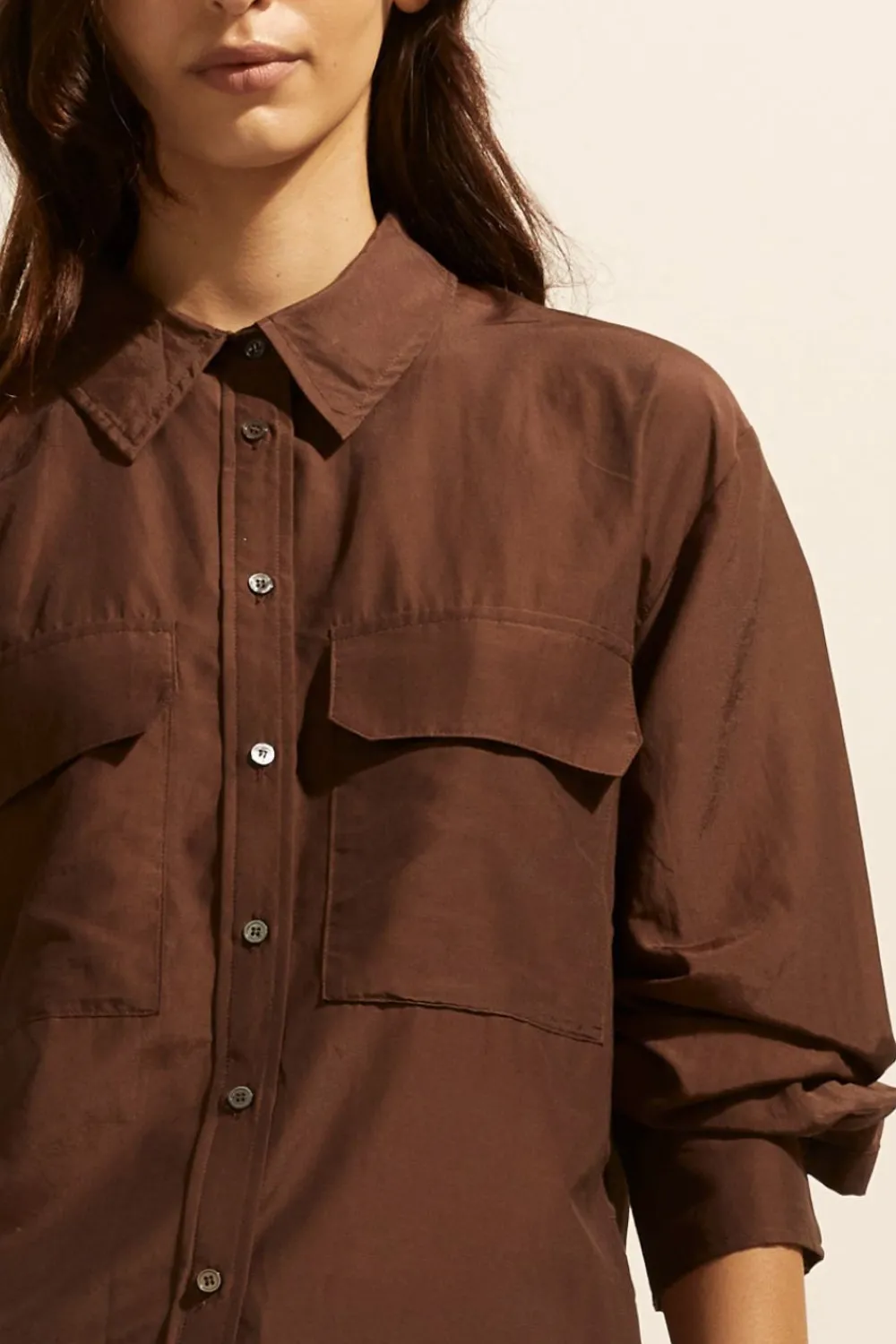 zoe kratzmann Abroad Top-Chocolate|Women Tops