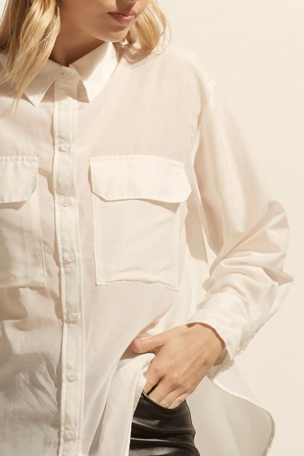 zoe kratzmann Abroad Top-Cream|Women Tops