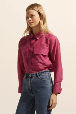 zoe kratzmann Abroad Top-Magenta|Women Tops