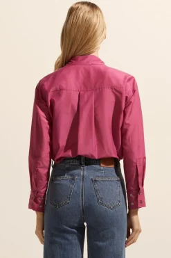 zoe kratzmann Abroad Top-Magenta|Women Tops