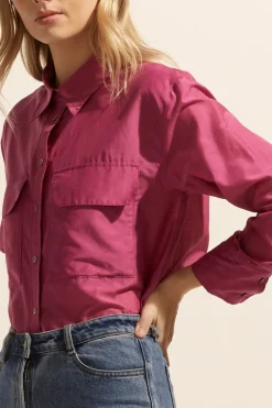 zoe kratzmann Abroad Top-Magenta|Women Tops