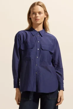 zoe kratzmann Abroad Top-Slate|Women Tops