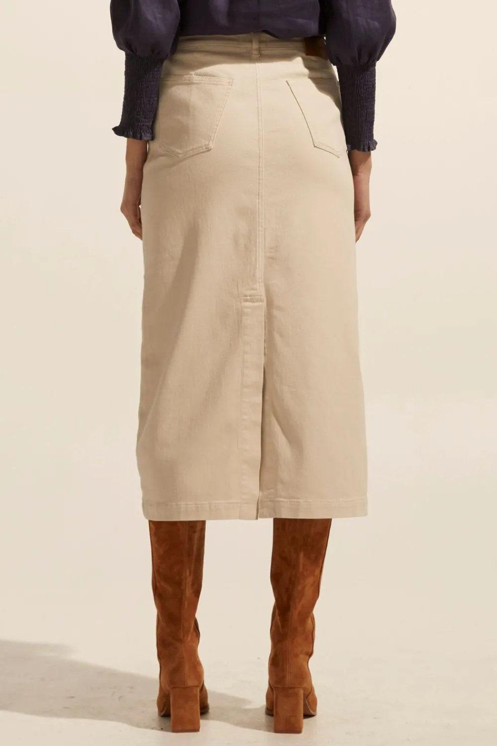 zoe kratzmann Accord Skirt-Stone|Women Bottoms
