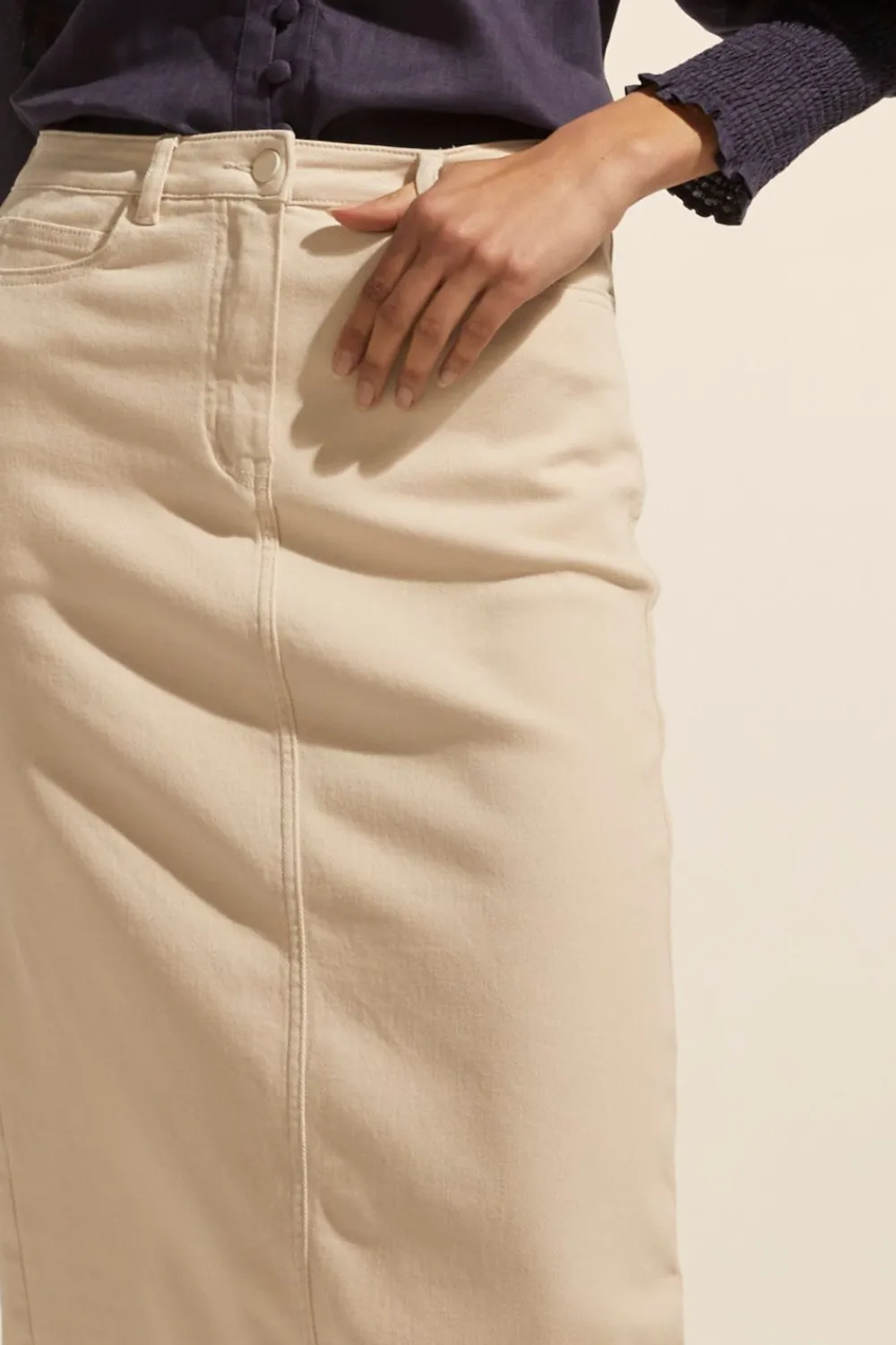 zoe kratzmann Accord Skirt-Stone|Women Bottoms