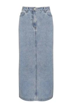 zoe kratzmann Accord Skirt-Washed Denim|Women Bottoms