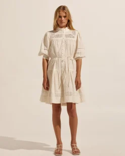 zoe kratzmann Acquaint Dress-Coconut|Women Dresses