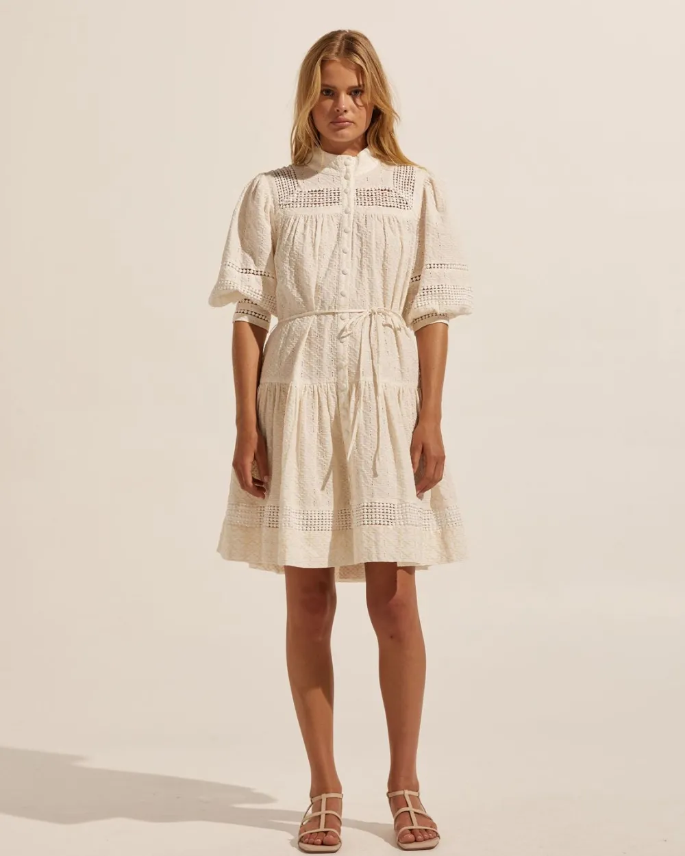 zoe kratzmann Acquaint Dress-Coconut|Women Dresses
