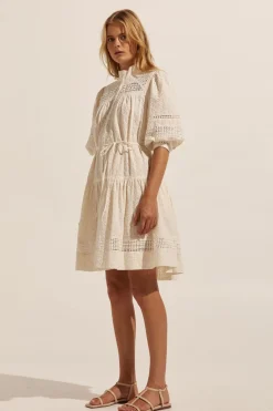 zoe kratzmann Acquaint Dress-Coconut|Women Dresses