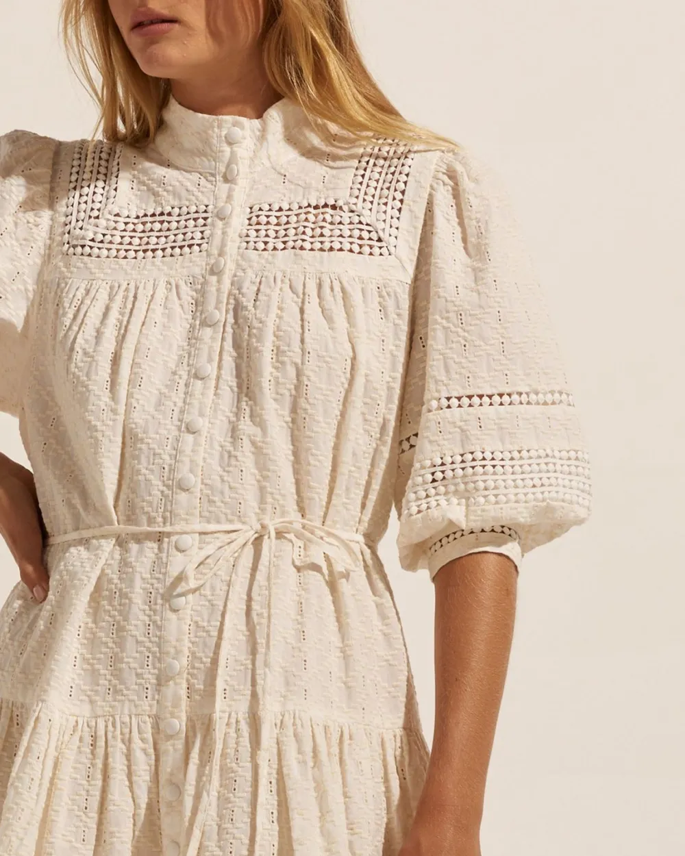 zoe kratzmann Acquaint Dress-Coconut|Women Dresses