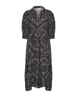 zoe kratzmann Adapt Dress-Black Bandana|Women Dresses
