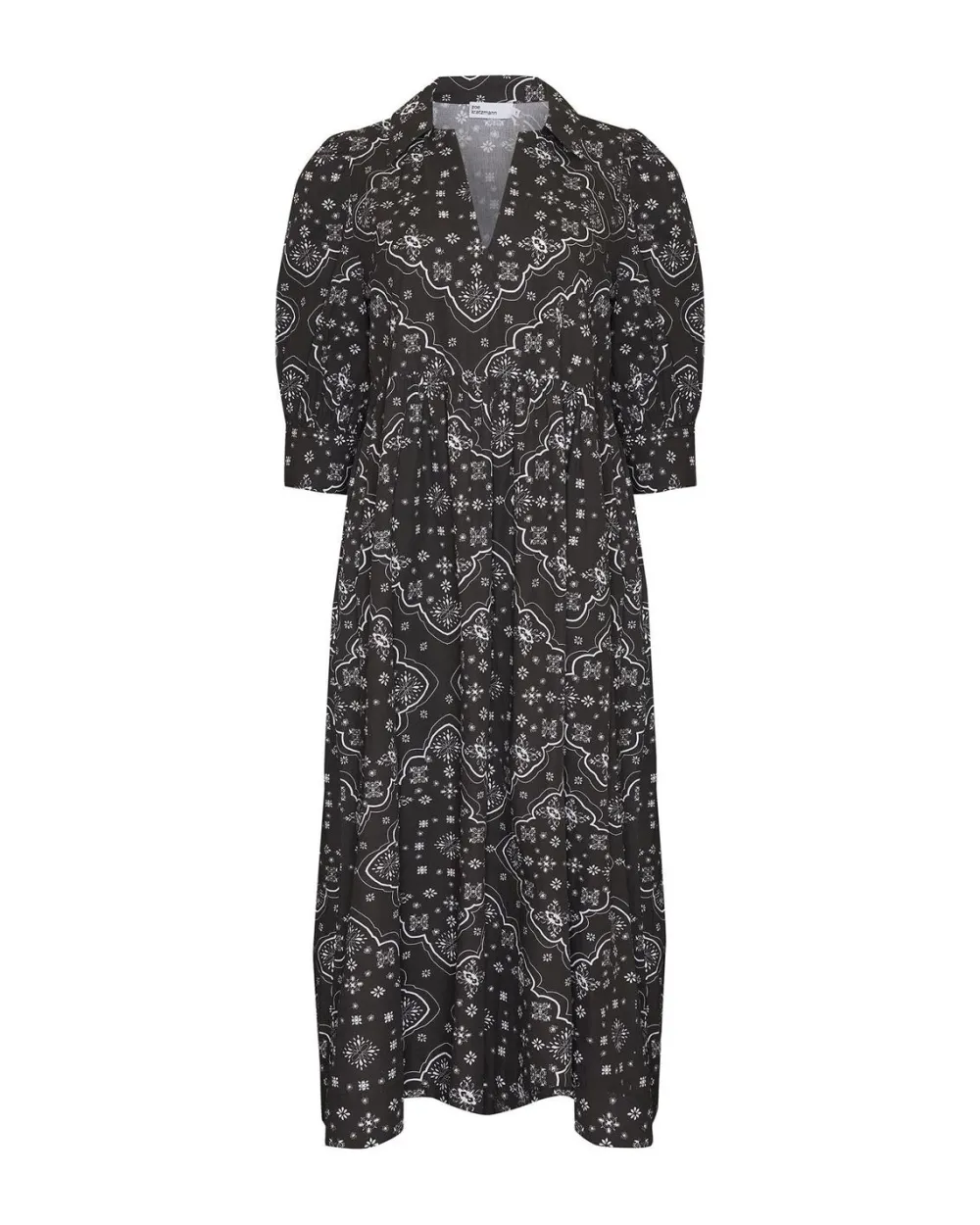 zoe kratzmann Adapt Dress-Black Bandana|Women Dresses