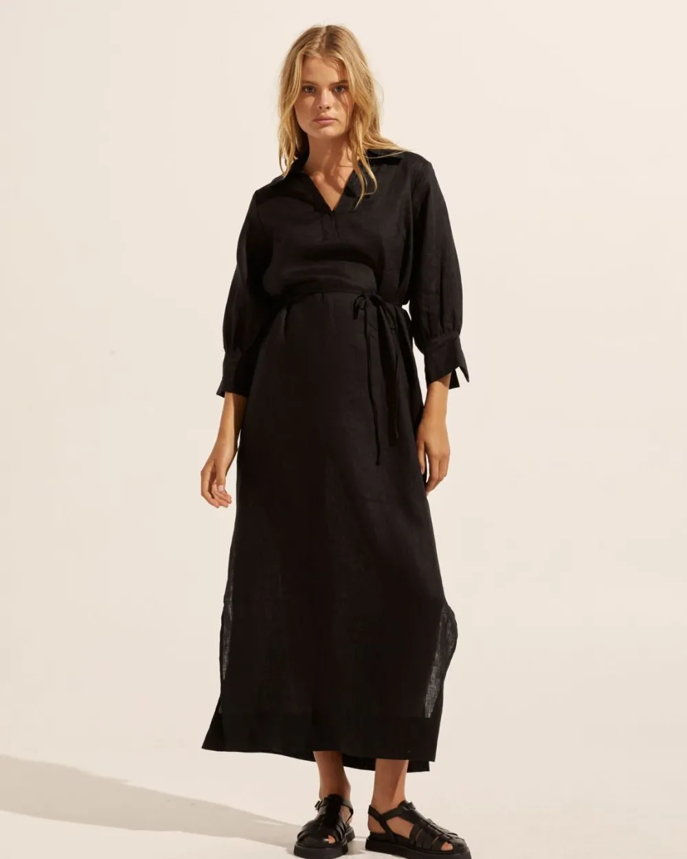 zoe kratzmann Adrift Dress-Black|Women Dresses
