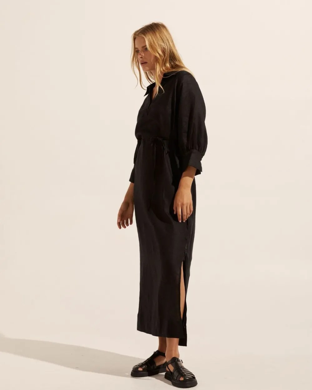 zoe kratzmann Adrift Dress-Black|Women Dresses