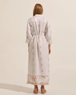 zoe kratzmann Adrift Dress-Frond Stone|Women Dresses