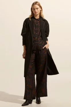zoe kratzmann Agent Coat-Black|Women Coats