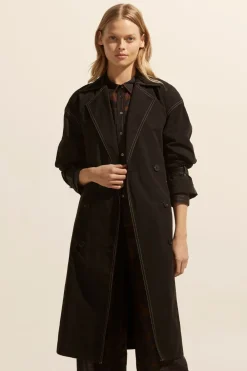 zoe kratzmann Agent Coat-Black|Women Coats