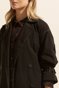zoe kratzmann Agent Coat-Black|Women Coats
