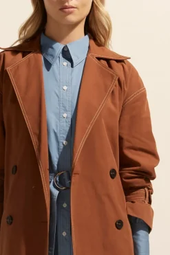 zoe kratzmann Agent Coat-Sienna|Women Coats