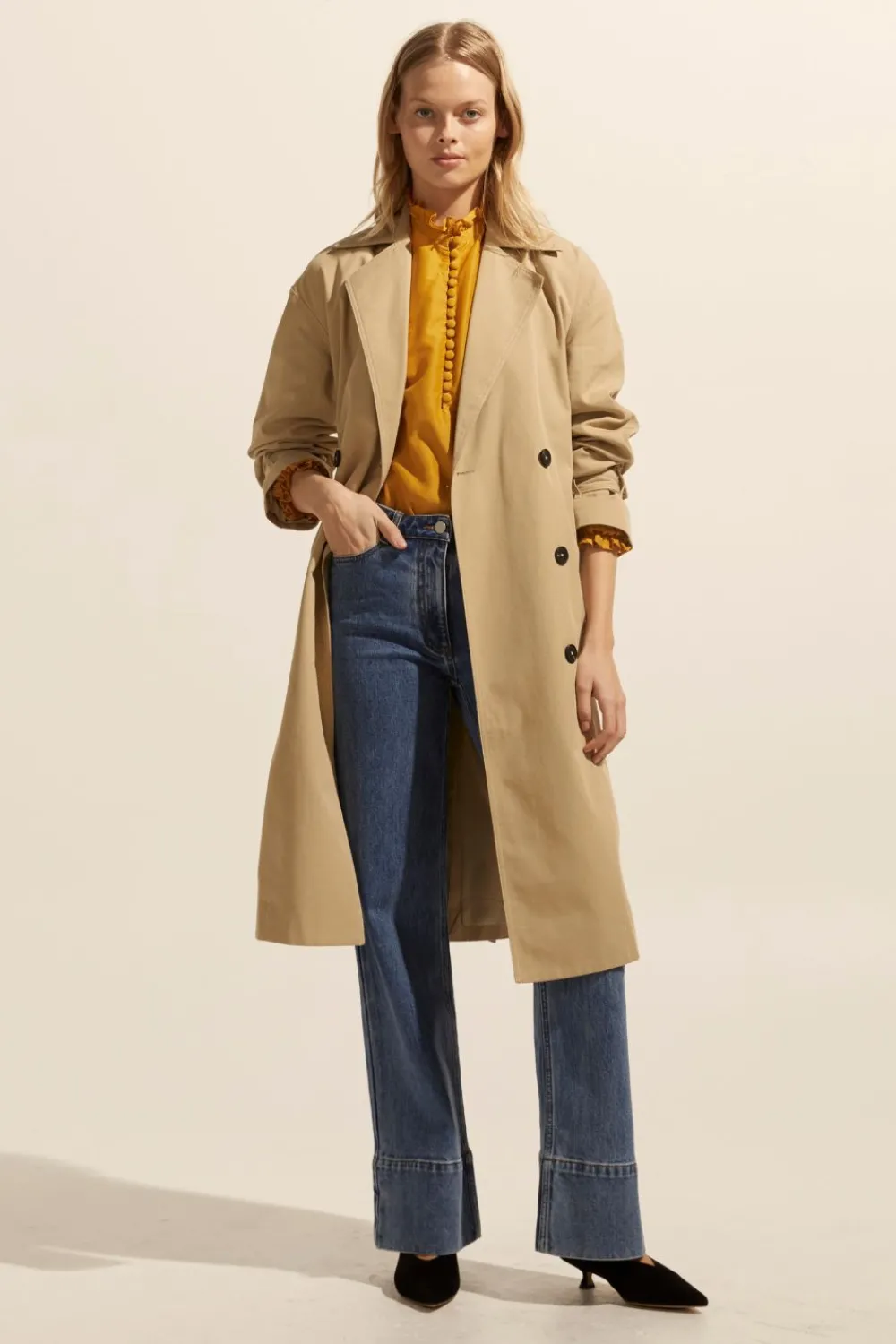 zoe kratzmann Agent Coat-Stone|Women Coats