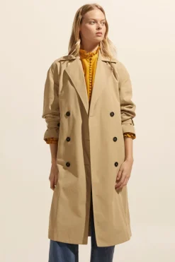 zoe kratzmann Agent Coat-Stone|Women Coats