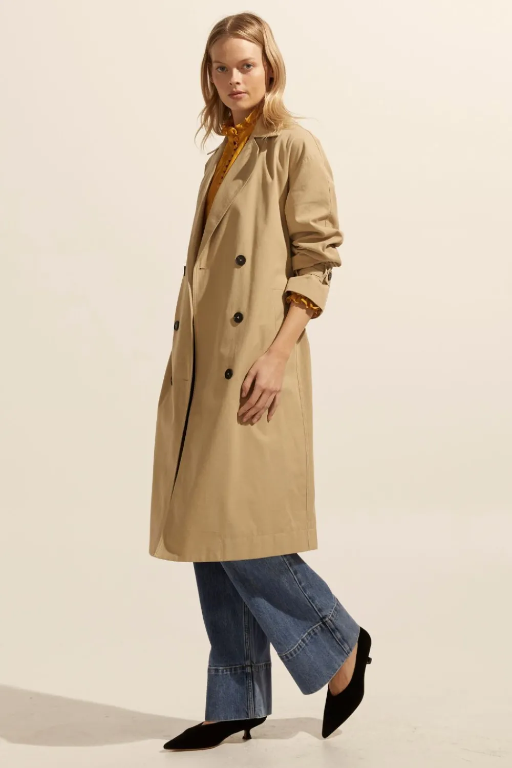 zoe kratzmann Agent Coat-Stone|Women Coats