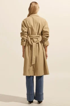 zoe kratzmann Agent Coat-Stone|Women Coats