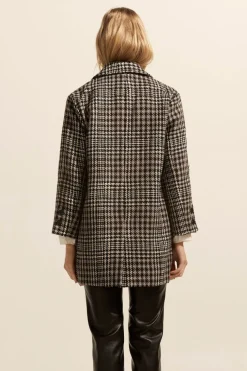 zoe kratzmann Alight Coat-Check Boucle|Women Coats
