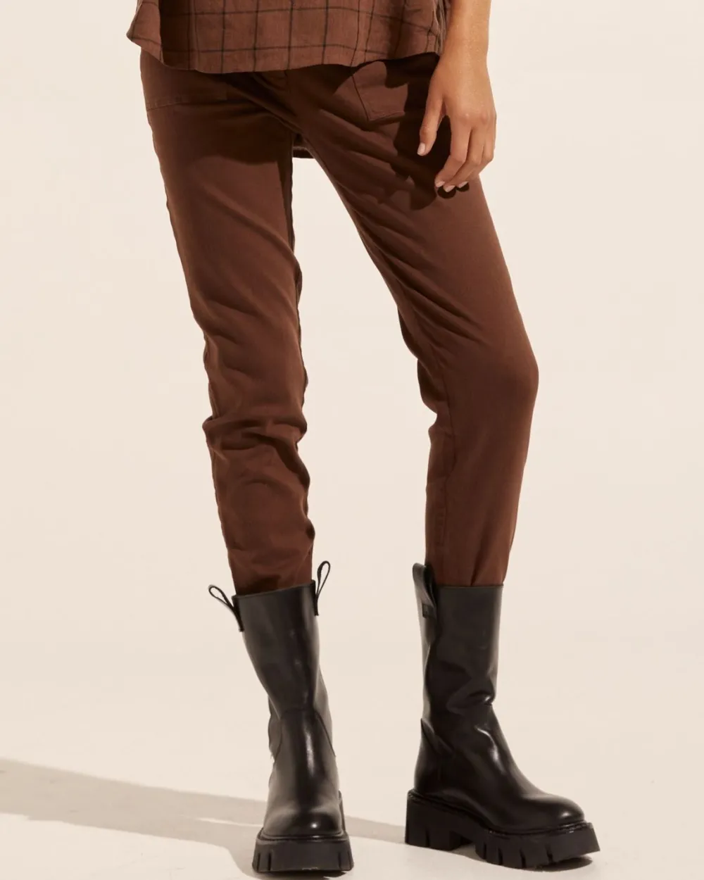 zoe kratzmann Allied Pant-Chocolate|Women Bottoms