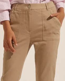 zoe kratzmann Allied Pant-Stone|Women Bottoms