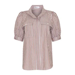 zoe kratzmann Allot Top-Mocha Stripe|Women Tops
