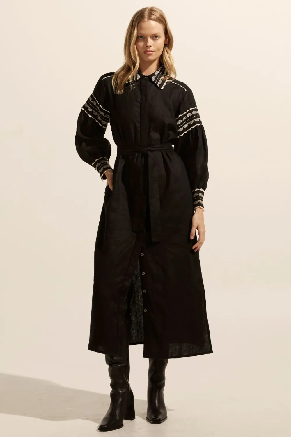 zoe kratzmann Amplify Dress-Black|Women Dresses