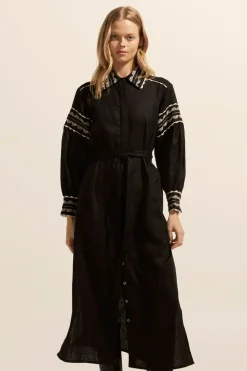 zoe kratzmann Amplify Dress-Black|Women Dresses
