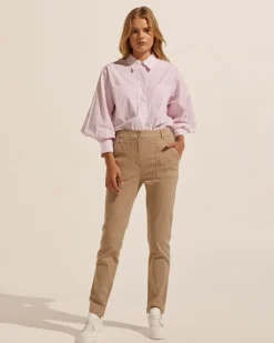 zoe kratzmann Ardent Top-Strawberry Stripe|Women Tops