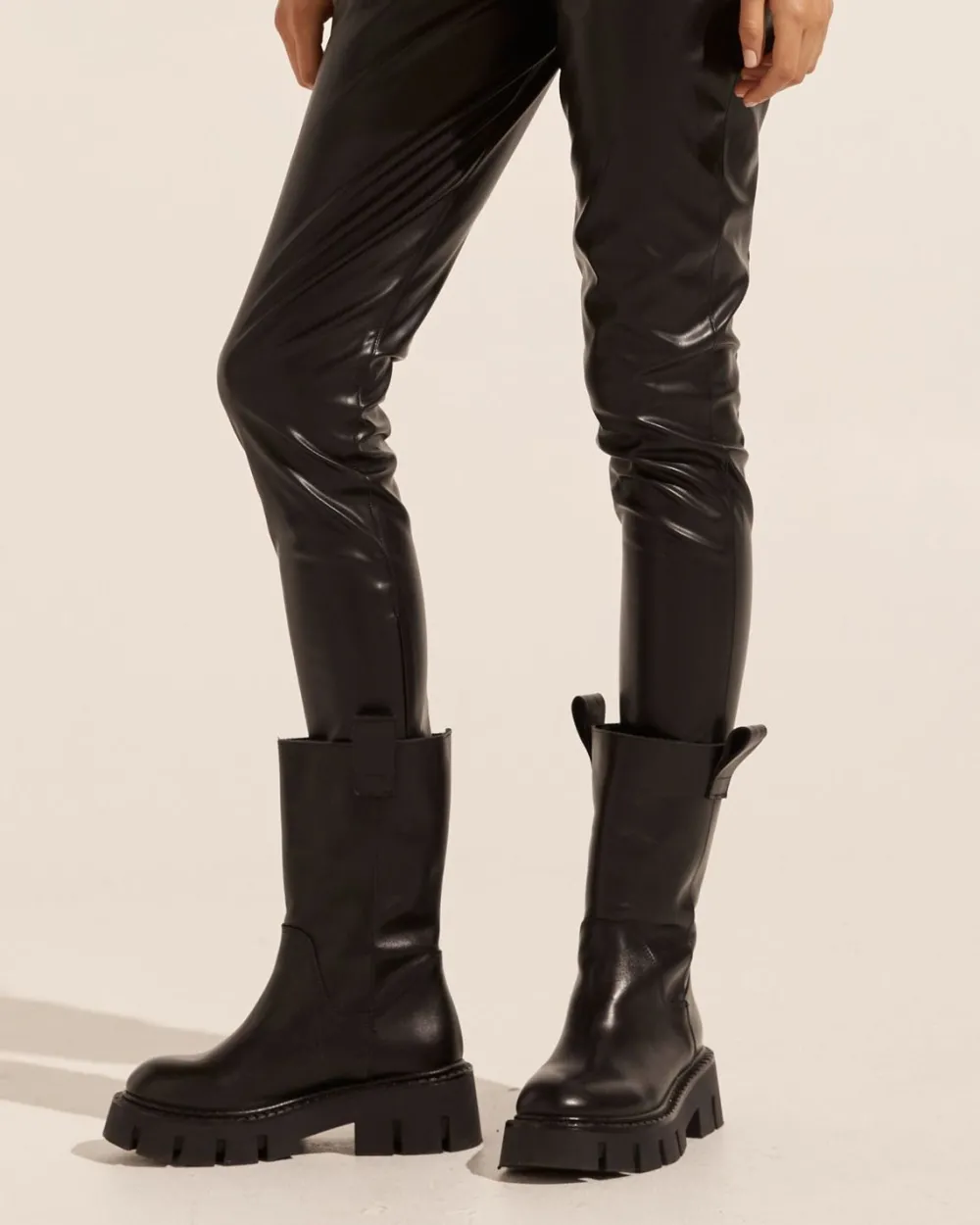 zoe kratzmann Aside Boot-Black Leather|Women Boots