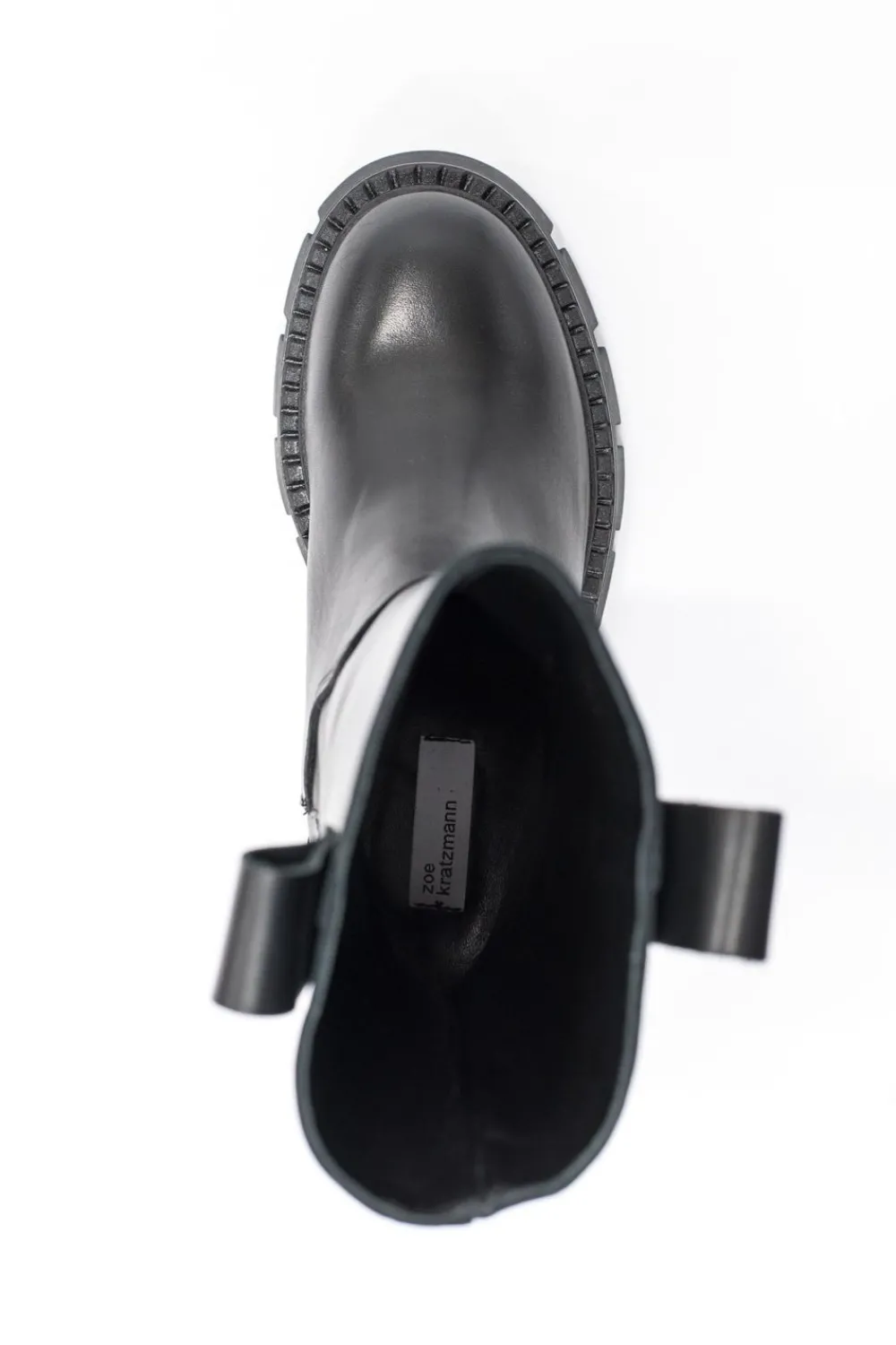 zoe kratzmann Aside Boot-Black Leather|Women Boots