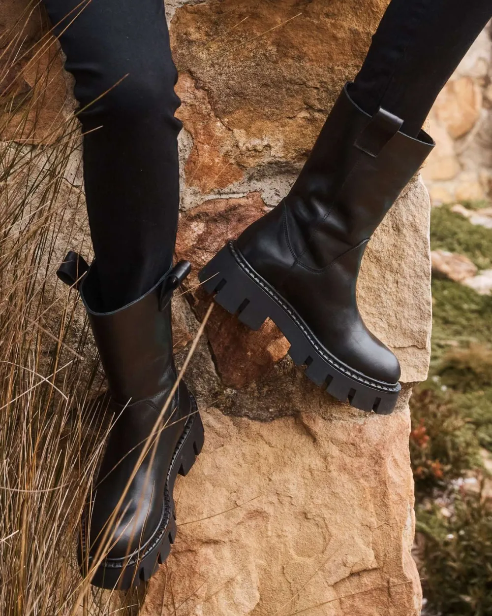 zoe kratzmann Aside Boot-Black Leather|Women Boots
