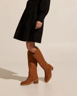 zoe kratzmann Baron Boot-Toffee Leather|Women Boots