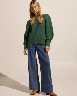 zoe kratzmann Basis Knit-Moss|Women Knitwear