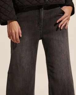 zoe kratzmann Beacon Jean-Washed Black Denim|Women Bottoms