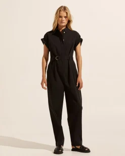 zoe kratzmann Blast Jumpsuit-Black|Women Dresses