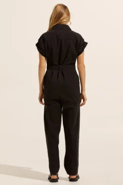 zoe kratzmann Blast Jumpsuit-Black|Women Dresses