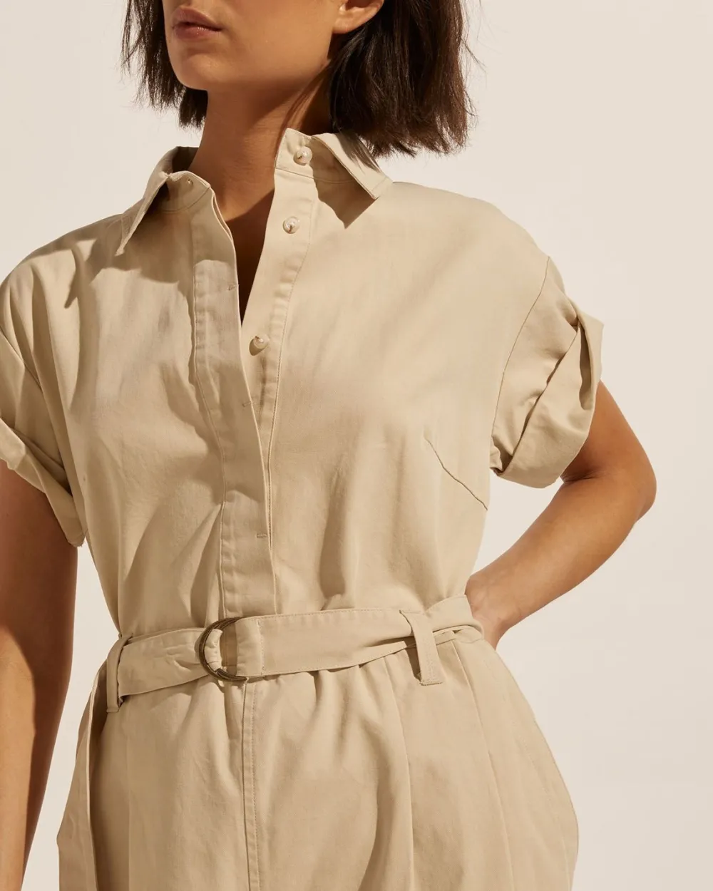 zoe kratzmann Blast Jumpsuit-Stone|Women Dresses