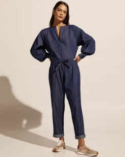 zoe kratzmann Bolster Pant-Dark Chambray|Women Bottoms
