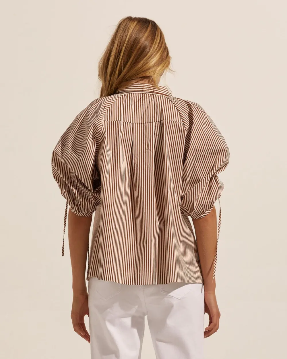 zoe kratzmann Bond Top-Cafe Stripe|Women Tops