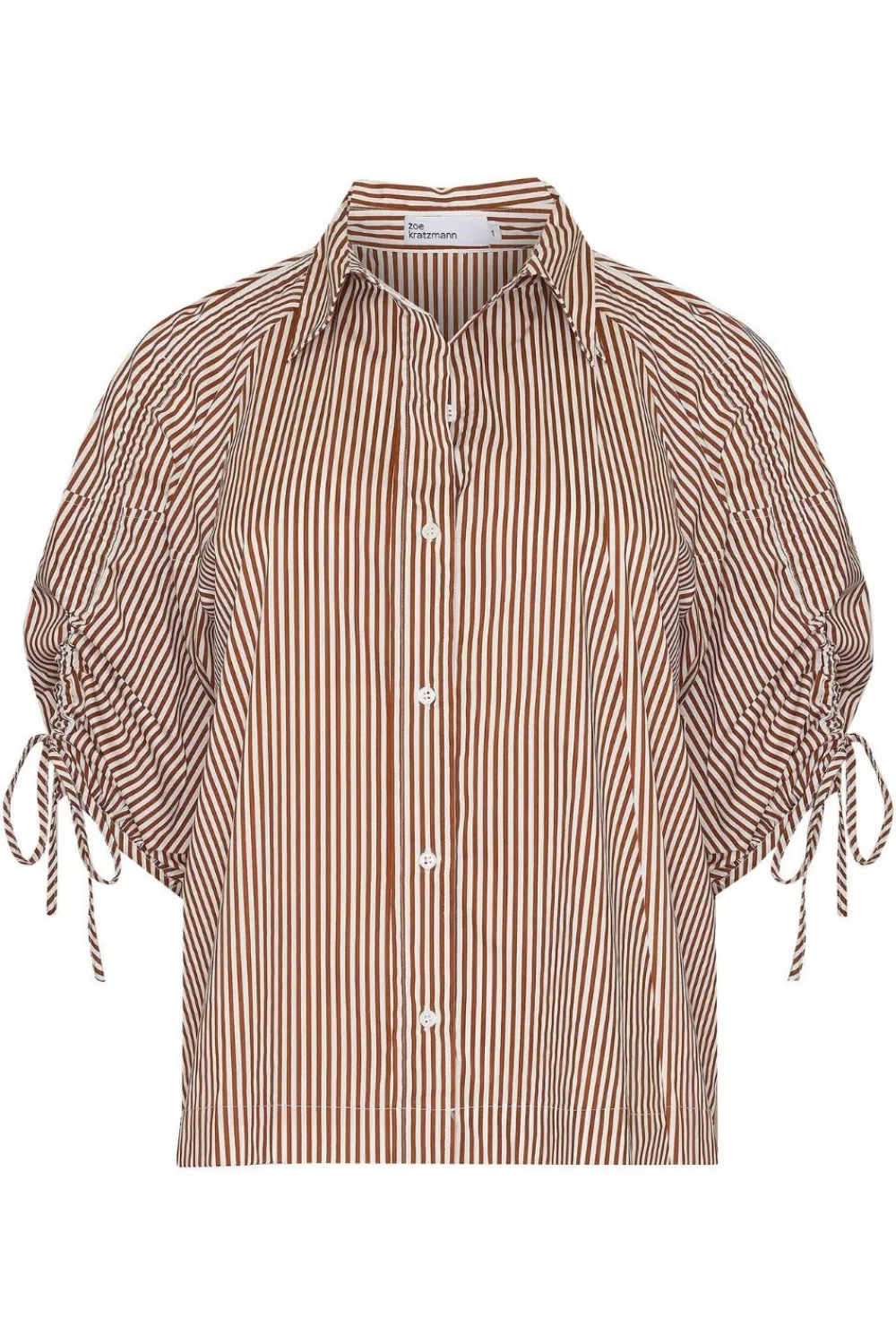 zoe kratzmann Bond Top-Cafe Stripe|Women Tops