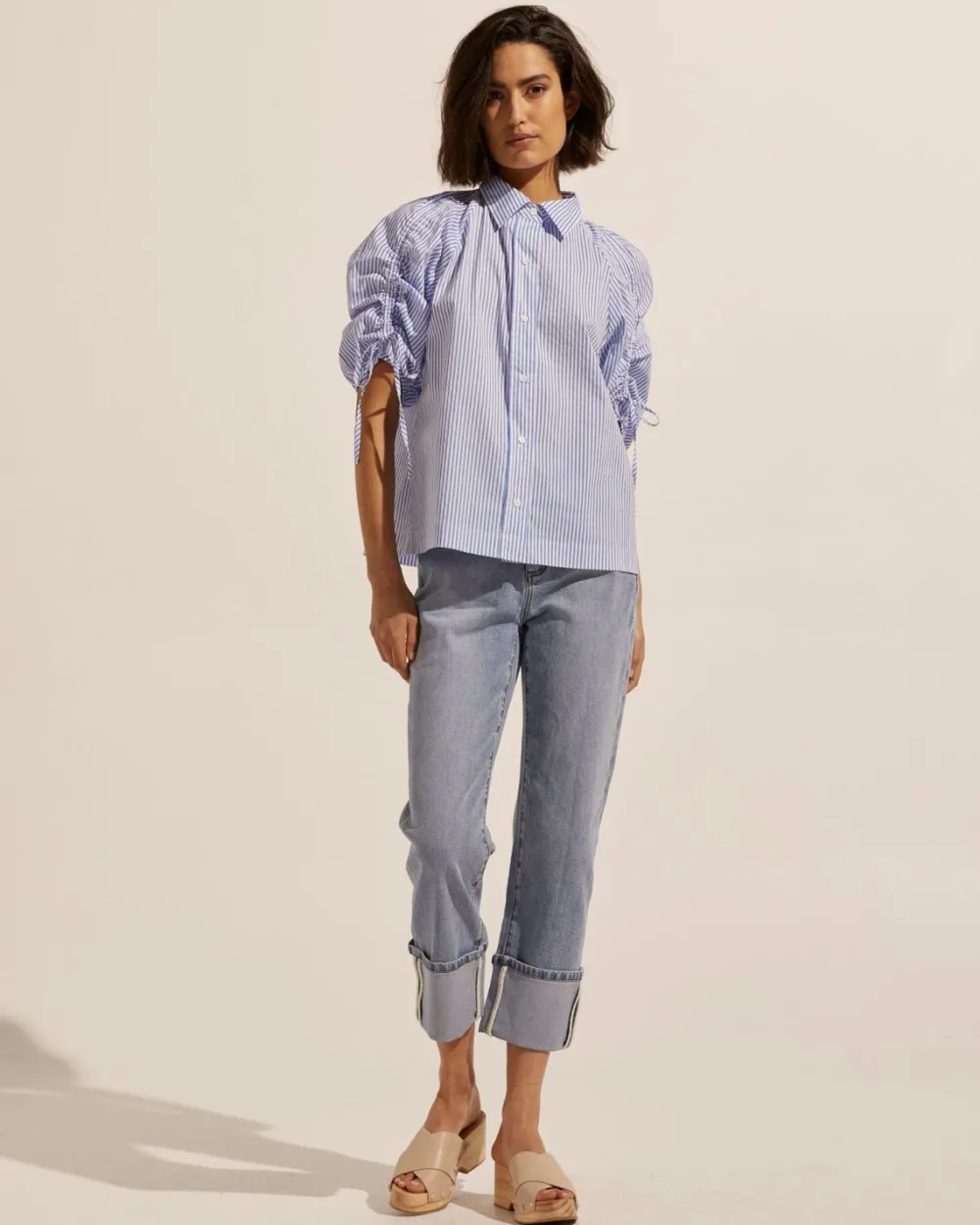 zoe kratzmann Bond Top-Ocean Stripe|Women Tops