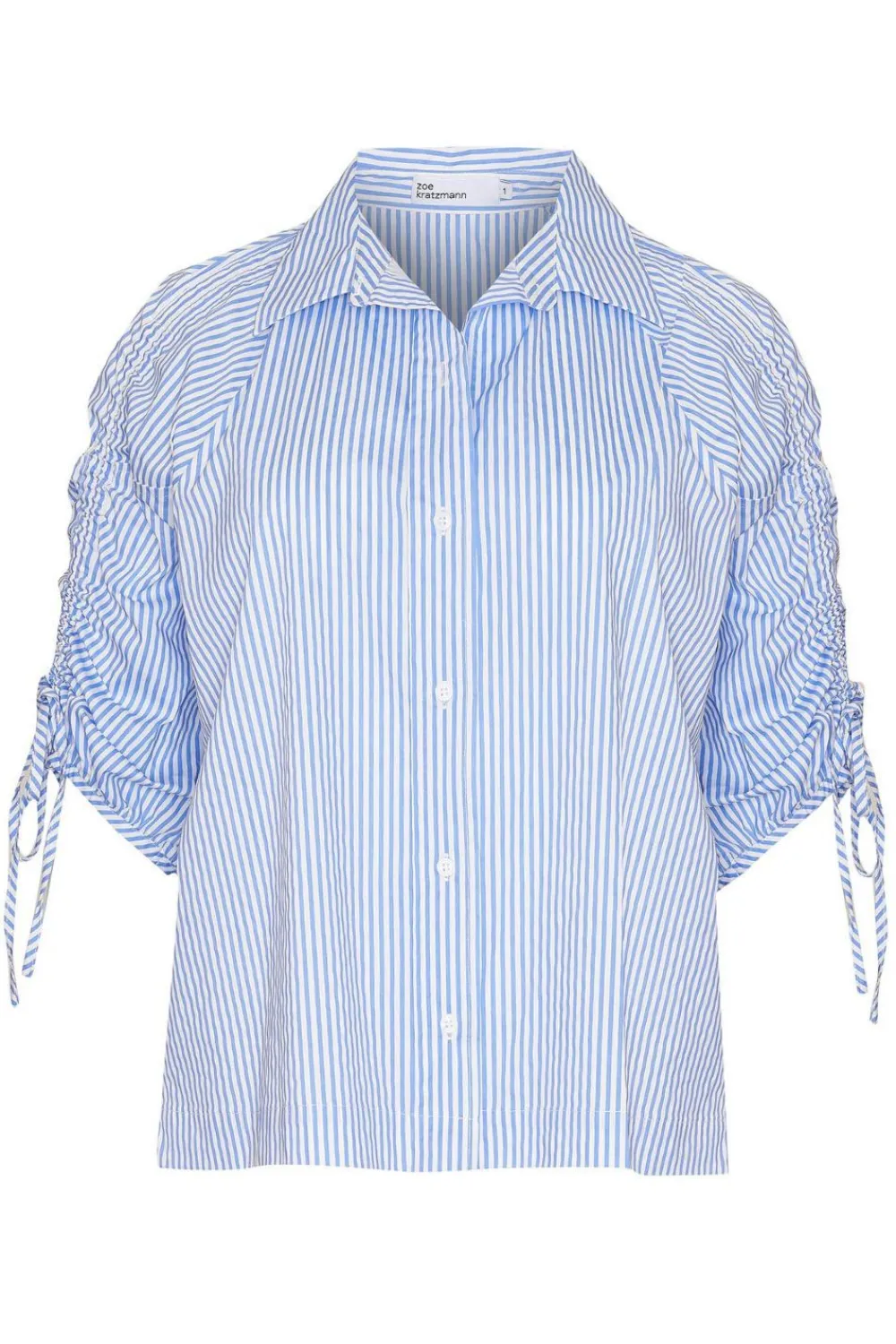 zoe kratzmann Bond Top-Ocean Stripe|Women Tops