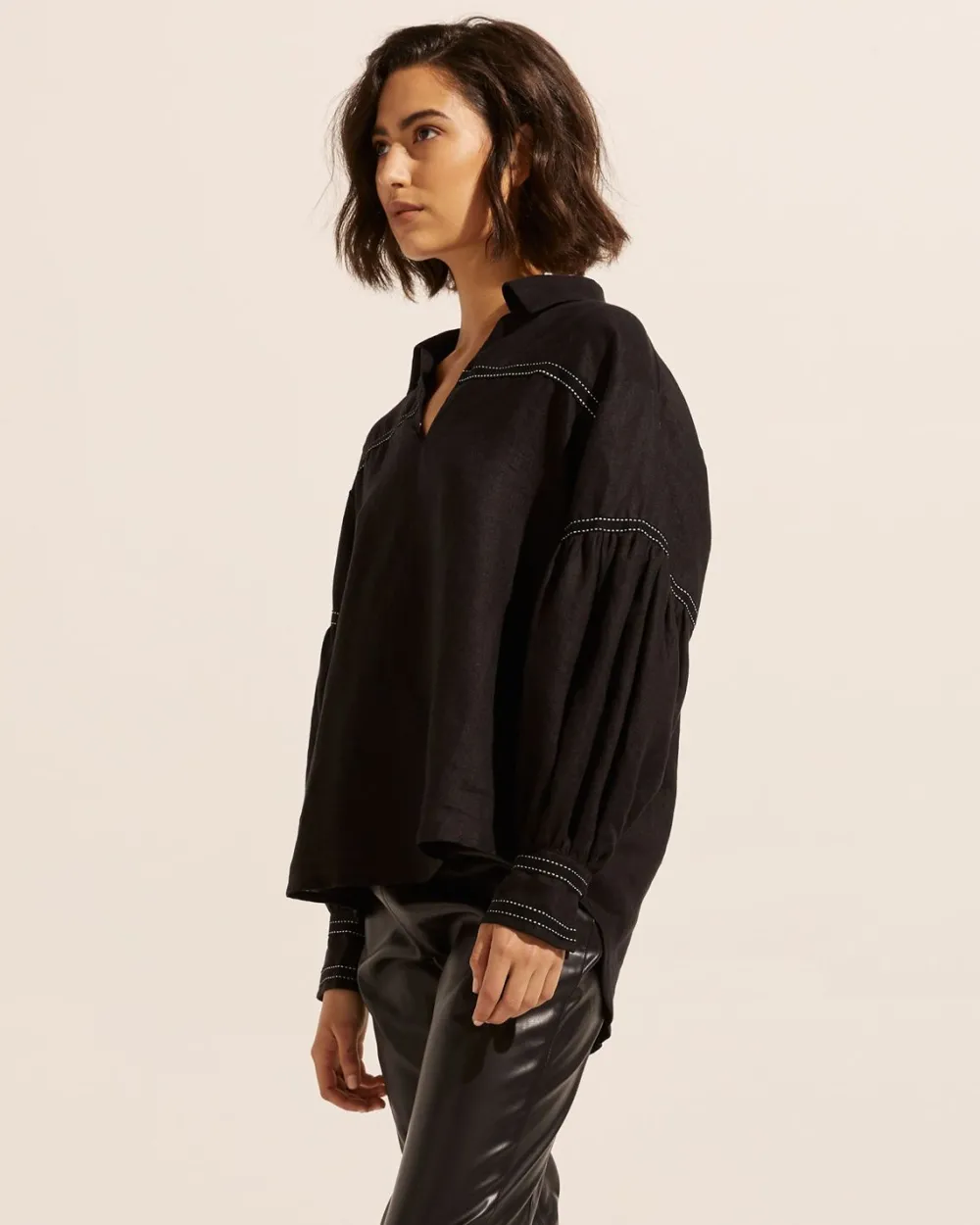 zoe kratzmann Bounty Top-Black|Women Tops